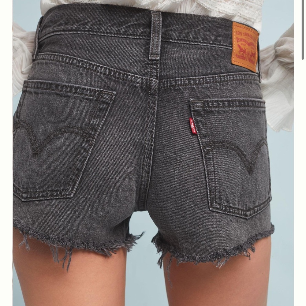 Levi's 501 High-Rise Denim Shorts Size 26
